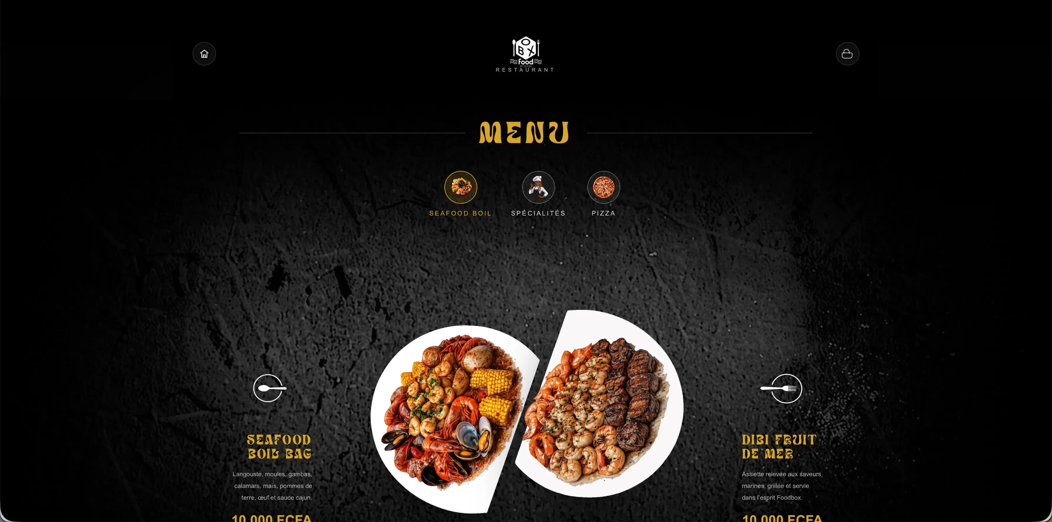 Projet web professionnel réalisé par Frutiva Studio au Sénégal 1
